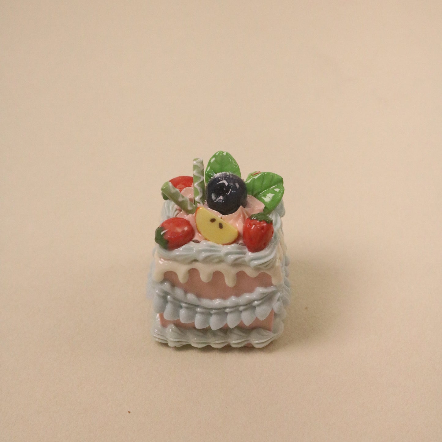 Aesthetic Handmade Ceramic Cake Decor for Cozy Home Styling