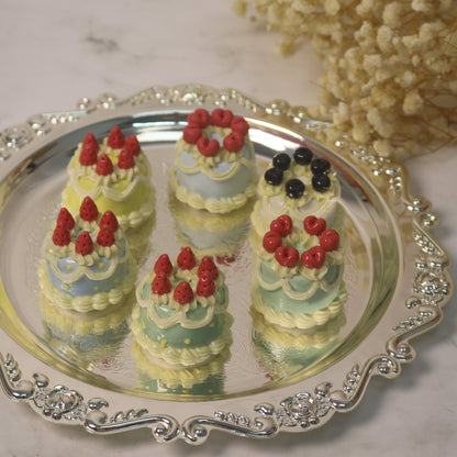 Aesthetic Handmade Ceramic Cake Decor for Cozy Home Styling