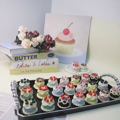 Aesthetic Handmade Ceramic Cake Decor for Cozy Home Styling