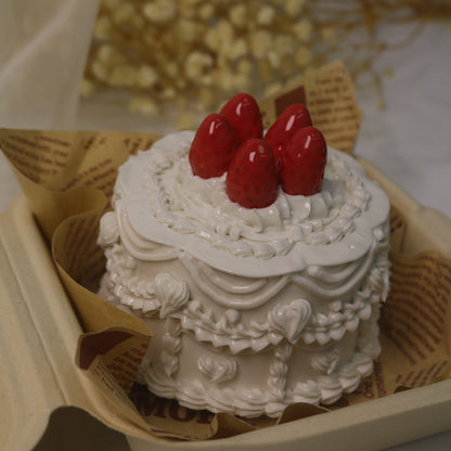 Clementine Crimson Strawberry Spirit in Porcelain Frosting
