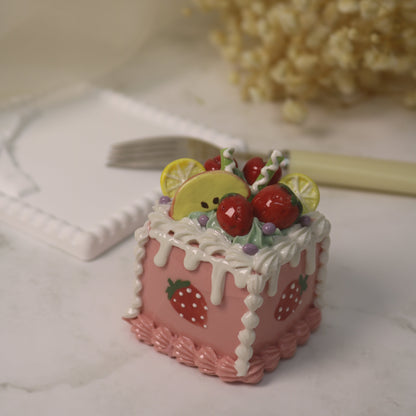 Fake Cake Ornament Sprite’s Orchard Theme Desk Decor