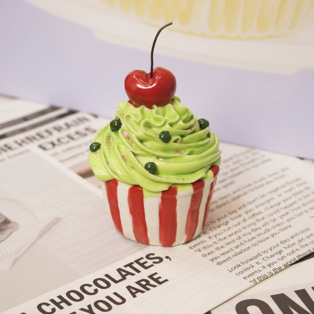 Handmade Ceramic Cake Decorations For Christmas