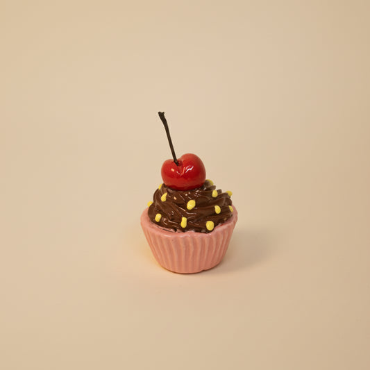 Handmade Mini Paper Cup Ceramic Cake Decorations | Ceramic Fruit Cake Toppers