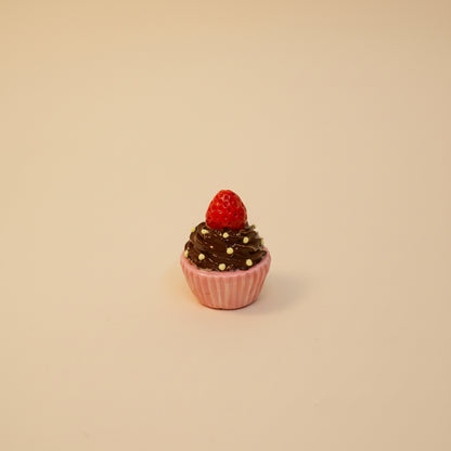 Handmade Mini Paper Cup Ceramic Cake Decorations | Ceramic Fruit Cake Toppers