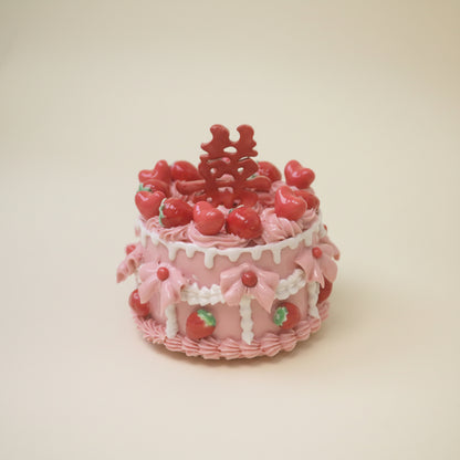 Handmade Chinese Wedding Double Happiness Cake Decorations | Ceramic Xi Cake Toppers