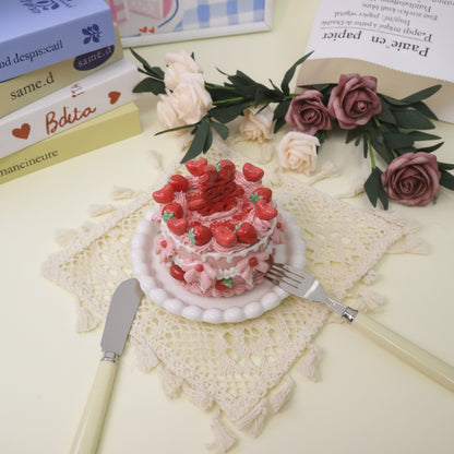 Handmade Chinese Wedding Double Happiness Cake Decorations | Ceramic Xi Cake Toppers