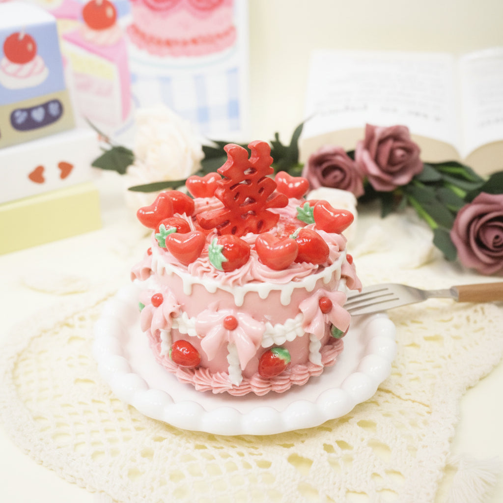 Handmade Chinese Wedding Double Happiness Cake Decorations | Ceramic Xi Cake Toppers