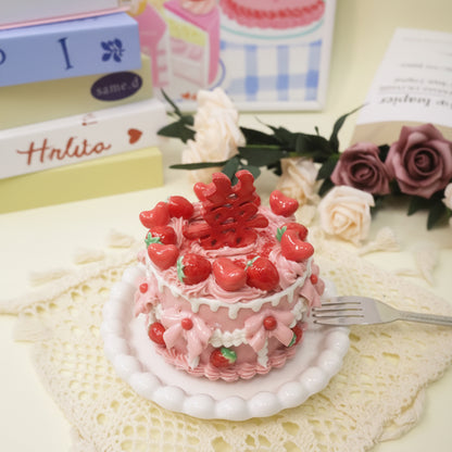 Handmade Chinese Wedding Double Happiness Cake Decorations | Ceramic Xi Cake Toppers