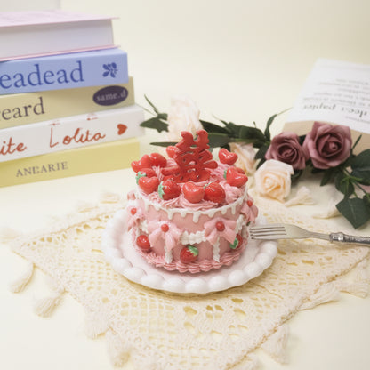 Handmade Chinese Wedding Double Happiness Cake Decorations | Ceramic Xi Cake Toppers