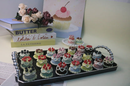 Aesthetic Handmade Ceramic Cake Decor for Cozy Home Styling