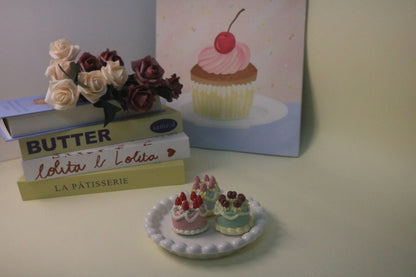 Aesthetic Handmade Ceramic Cake Decor for Cozy Home Styling