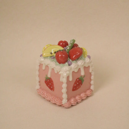 Modern Handmade Ceramic Cake Shape Dessert