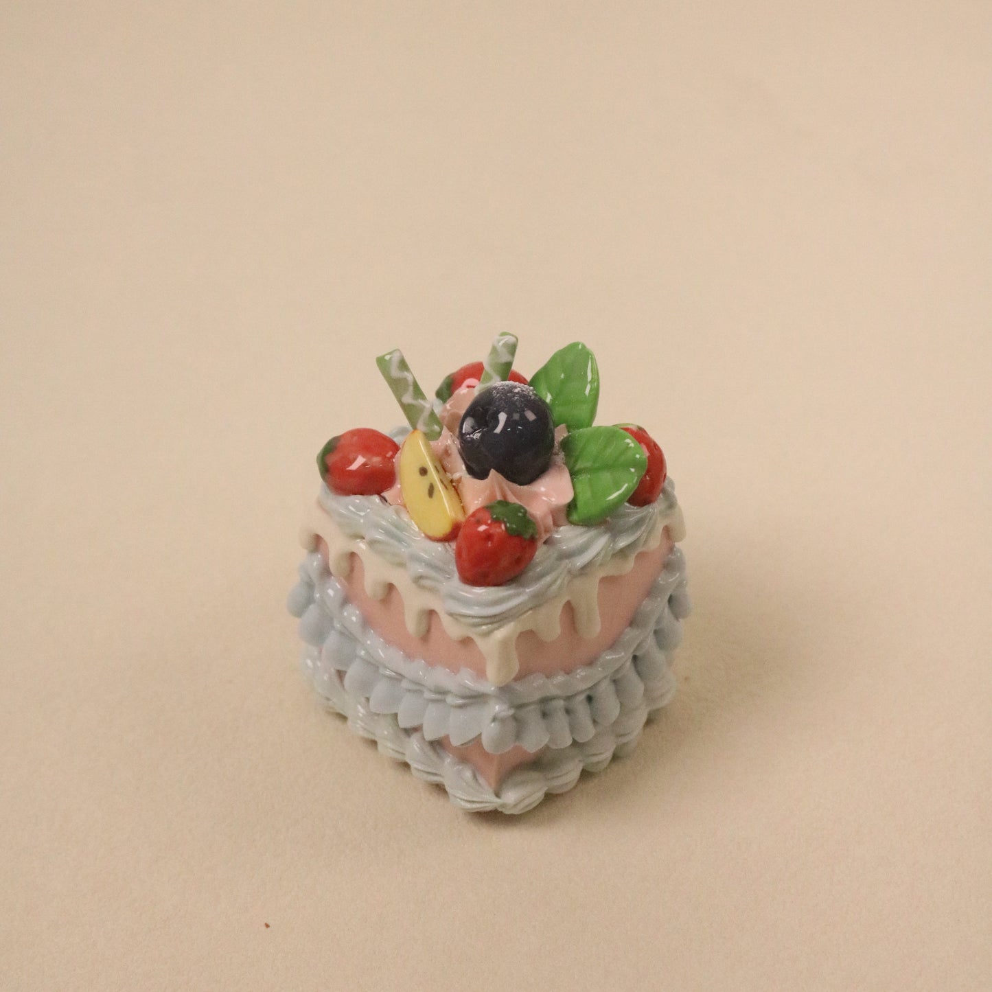 Aesthetic Handmade Ceramic Cake Decor for Cozy Home Styling