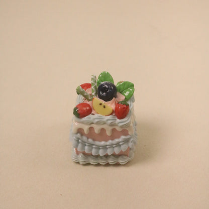 Aesthetic Handmade Ceramic Cake Decor for Cozy Home Styling